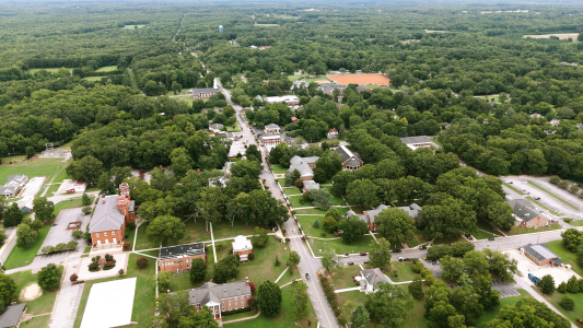 aerial view