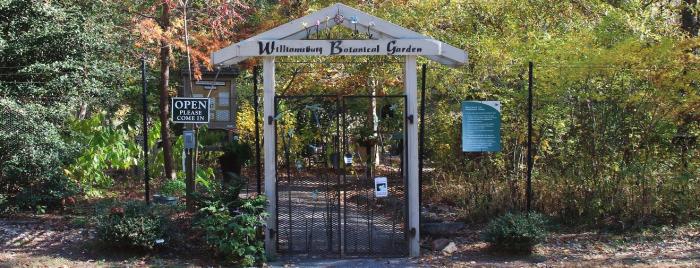 Williamsburg Botanical Garen and Freedom Park Williamsburg Botanical Garden and Freedom Park